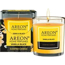 Свеча AREON Vanilla Black, CR02, 120 г