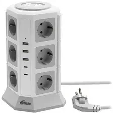 Сетевой фильтр Ritmix RM-2123C (белый)