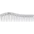 Расческа Janeke Haircomb CR805 (серебристый)