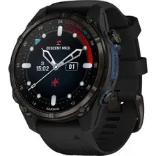 Умные часы Garmin Descent Mk3i 43 мм (карбоново-серый титан, с черным силиконовым ремешком)
