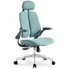 Кресло SitUp KWIN Green chrome (ткань Green/Green)