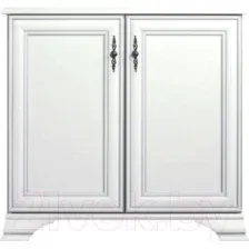 Тумба Black Red White Kentaki S320-KOM2D (белый/белый)