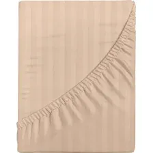 Простыня Verossa Stripe на резинке 140x200x20 754958 (Bronze)