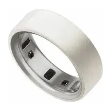 Умное кольцо Oura Ring 4 Ceramic (бежевый, размер 7)