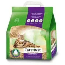 Наполнитель Cats Best Smart Pellets для кошачьего туалета, древесный,5л/2,5кг