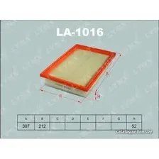 Воздушный фильтр LynxAuto LA1016