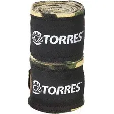 Боксерские бинты Torres PRL62018CA (хаки/камуфляж)
