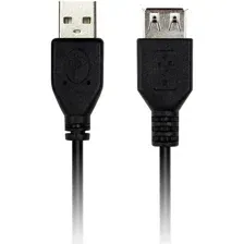 Кабель SmartBuy K-840-125 USB Type-A - USB Type-A (3 м, черный)