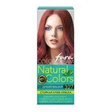 Крем-краска для волос Fara Natural Colors №327 (дикая вишня)