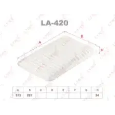 Фильтр воздушный LYNXAUTO LA-420