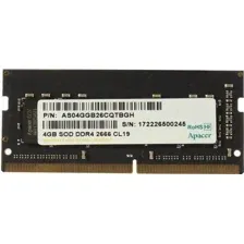 Оперативная память Apacer 4GB DDR4 SODIMM PC4-21300 AS04GGB26CQTBGH