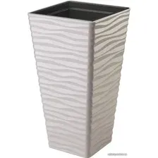 Кашпо Form-Plastic Sahara Dunes 3930-055 (светло-серый)
