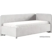 Кровать-тахта Сонум Capri R 90x200 (замша пепельный)