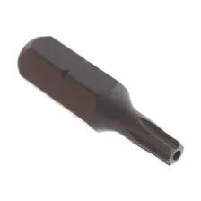 102515U KING TONY Вставка бита торцевая 1/4', TORX, T15, L = 25, с отверстием 102515U
