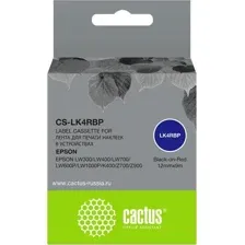 Картридж CACTUS CS-LK4RBP (аналог Epson LK4RBP)