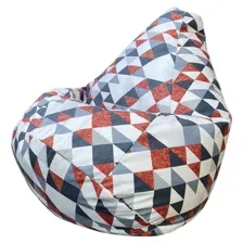 Кресло-мешок Flagman Груша Мега ХХХL Г3.5-176 ZigZag Blooks 103