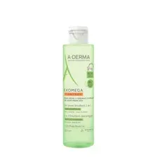 Гель для душа A-Derma Экзомега контроль 2 в 1 очищающий (200мл)