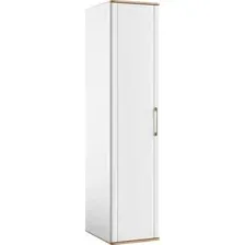 Шкаф-пенал Modula Карпин INV01HP-1D-502/621/2204(02) (дуб натюрель/белый премиум)