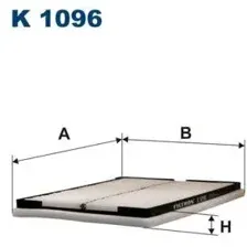 Салонный фильтр Filtron K1096