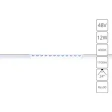 Трековый светильник Arte Lamp Linea A4664PL-1WH