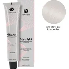 Крем-краска для волос AdriCoco Miss Adri, корректор, Аммиачный 0/00A, 100 мл