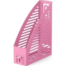 Лоток для бумаг Erich Krause Base Pastel 57951 (розовый)