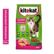 Корм для кошек Kitekat для взрослых кошек, Курочка Аппетитная, 800 г
