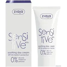 Крем для лица Ziaja Крем Sensitive Skin дневной успокаивающий SPF20 50 мл