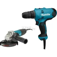 Набор профессионального электроинструмента Makita GA5030 + DF0300 / DK0121