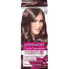 Крем-краска для волос Garnier Color Sensation 6.12 сверкающий холодный мокко