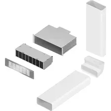 Комплект воздуховода Maunfeld MIDS834 + фильтр CF314MW