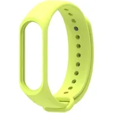 Ремешок CASE для Mi Band 5/6 лаймовый