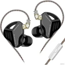 Наушники KZ Acoustics ZVX (с микрофоном, черный)