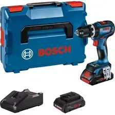 Ударная дрель-шуруповерт Bosch GSB 18V-90 C Professional 06019K6104 (с 2-мя АКБ 4 Ач, кейс)