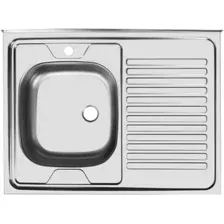 Кухонная мойка Ukinox STD800.600-5C 0L (с сифоном)