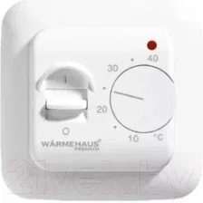 Терморегулятор для теплого пола Warmehaus WH 100 (белый)