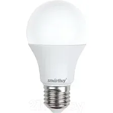 Светодиодная лампочка SmartBuy A60 E27 5 Вт 3000 К [SBL-A60-05-30K-E27-A]