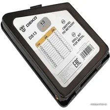 Набор сверл Deko DS13 (13 предметов)