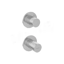 Смеситель встраиваемый Deante Silia Hexa Steel BHS F44P (2 функции) (брашированная сталь)