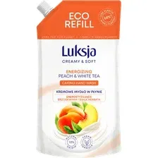 Мыло жидкое Luksja Персик и белый чай (400мл)