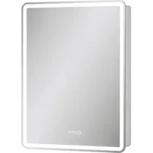 EQUIL Шкаф с зеркалом Nice LED 60 с часами (правый)