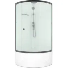 Душевая кабина Domani-Spa Simple 99 High 90x90 DS01Sm99HWM00.Gt-V1.2-Black