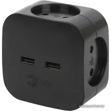 Разветвитель ЭРА SP-2-USB-W Б0049536