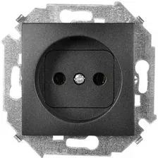 Розетка Simon 15 1591431-038 (графит)