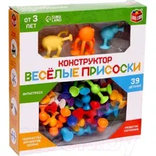 Развивающий игровой набор Unicon Веселые присоски / 7706704 (39эл)