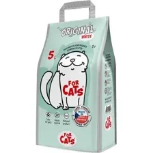 Наполнитель для туалета For Cats Original White (без запаха) 5 л