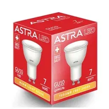 Светодиодная лампа ASTRA GU10 7W 3000K