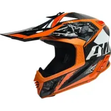 Мотошлем AIM RH855 Carbon Terrain RH855T-DBO-M (M, черный/оранжевый)