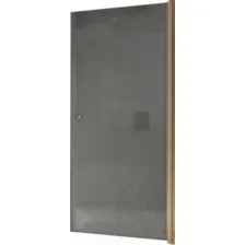 Душевая дверь MaybahGlass 60x198 MGD-801-2 (графитовое матовое стекло/бронзовый)