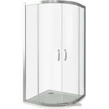 Душевой уголок Good Door Infinity R 100x100 (прозрачное/хром)